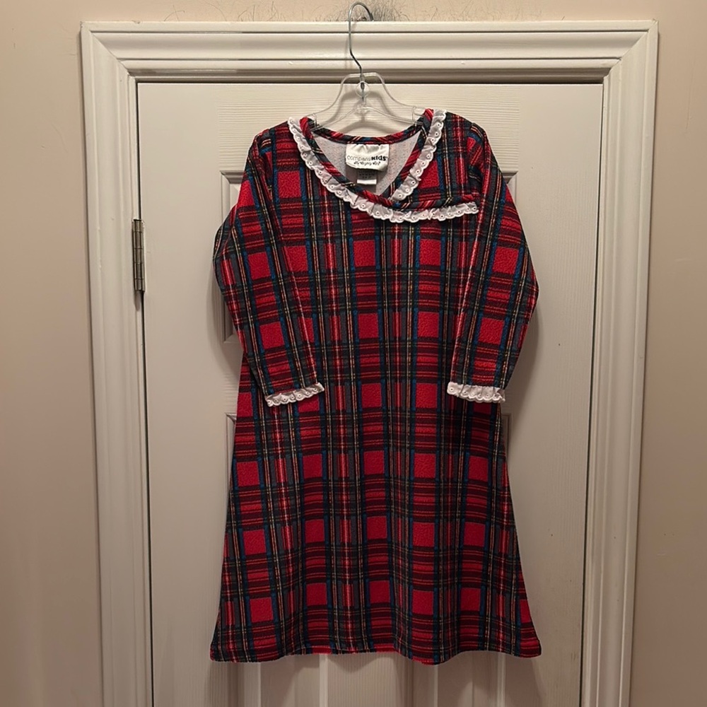 The Company Store Red Flannel Nightgown